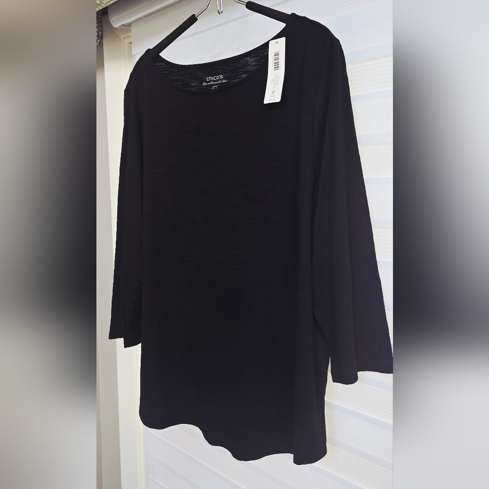 Chico's Black Women's Top